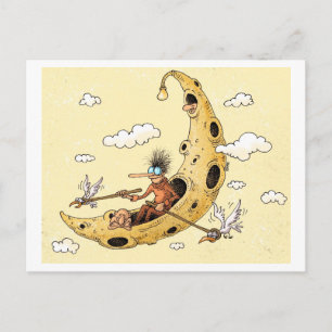 Postkarte für die Mondfantasie