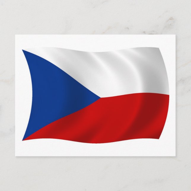 Postkarte für die Tschechische Republik (Vorderseite)