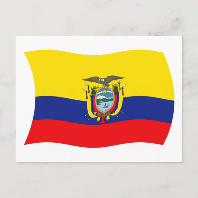 Postkarte für Ecuador (Vorderseite)