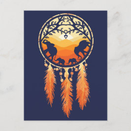 Postkarte für Elephant Dream Catcher