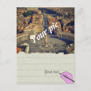 Postkarte für Feiertage anpassen