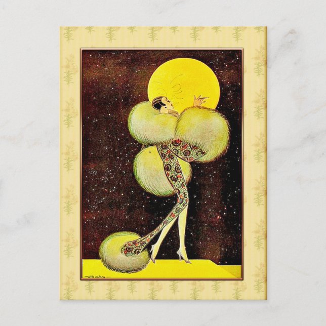 Postkarte für französische Folklore (Vorderseite)