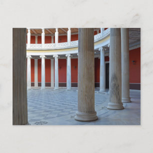 Postkarte für griechische Spalten