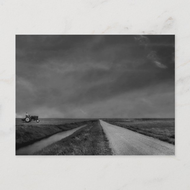 Postkarte für große offene Räume (Vorderseite)