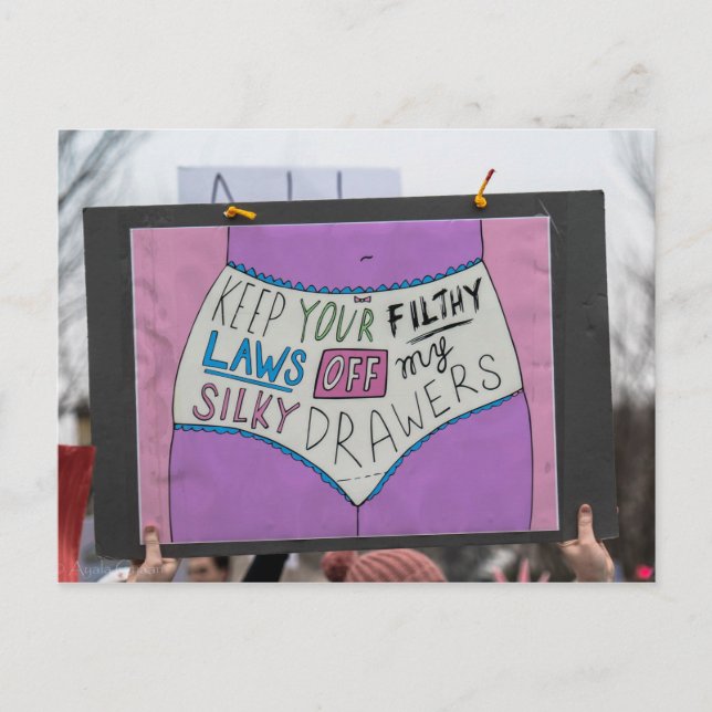 Postkarte für Ihre Filthy Laws behalten (Vorderseite)