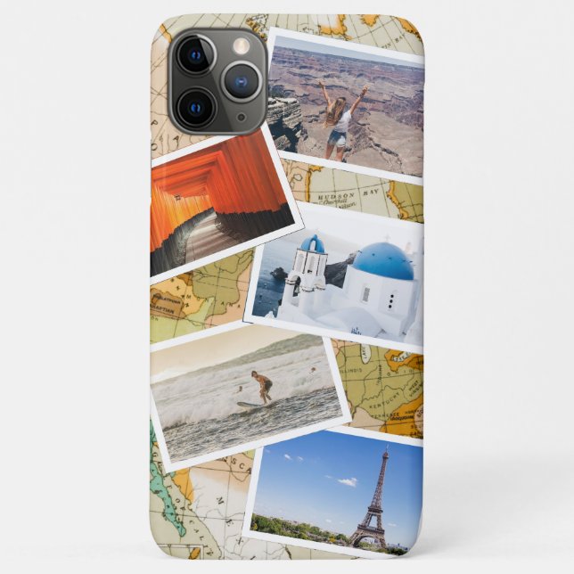 Postkarte für Ihren persönlichen Reiseziel Case-Mate iPhone Hülle (Rückseite)