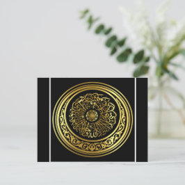 Postkarte für islamische Kalligraphie