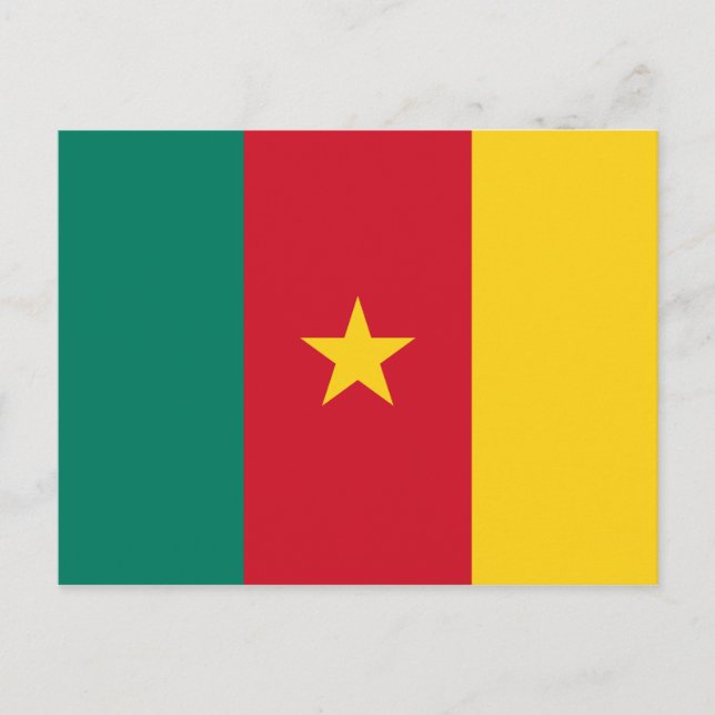 Postkarte für Kamerun (Vorderseite)