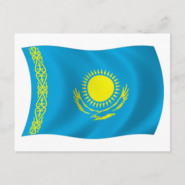Postkarte für Kasachstan (Vorderseite)