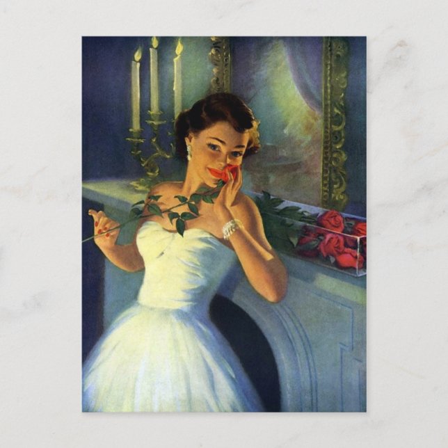 Postkarte für klassische Illustration (Vorderseite)