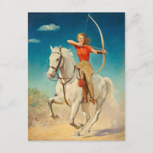 Postkarte für klassische Illustration