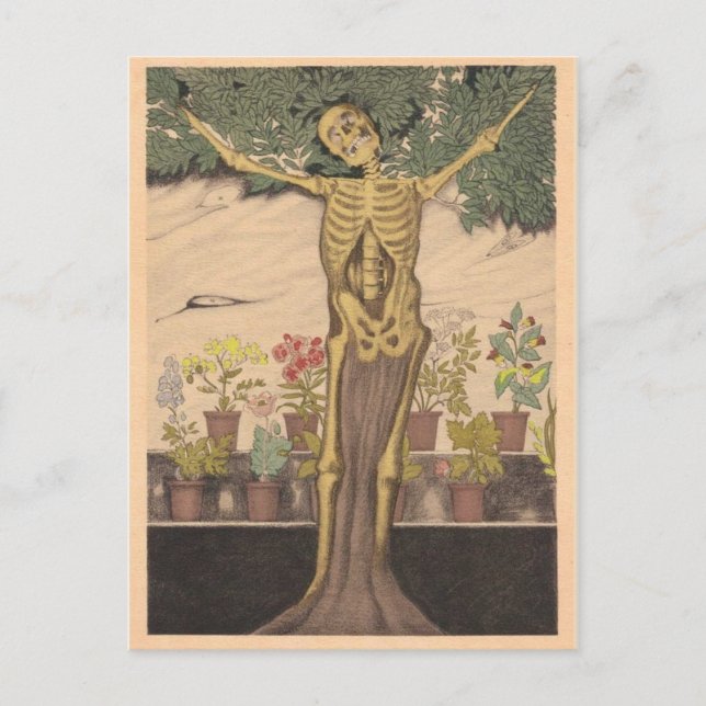 Postkarte für klassische Illustration (Vorderseite)