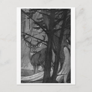 Postkarte für klassische Illustration