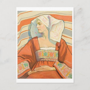 Postkarte für klassische Illustration