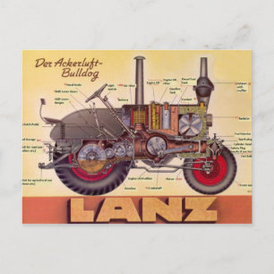 Postkarte für klassische Illustration