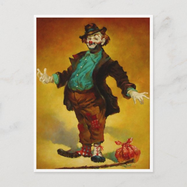 Postkarte für klassische Illustration (Vorderseite)