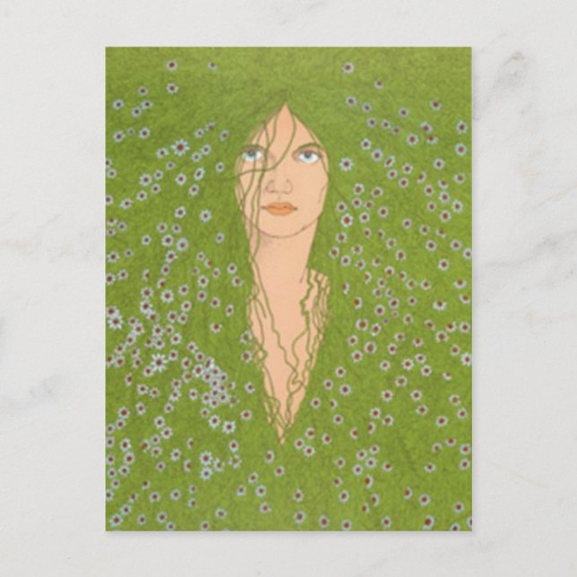 Postkarte für klassische Illustration (Vorderseite)