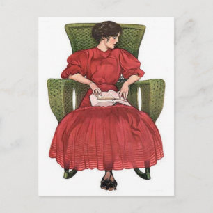 Postkarte für klassische Illustration