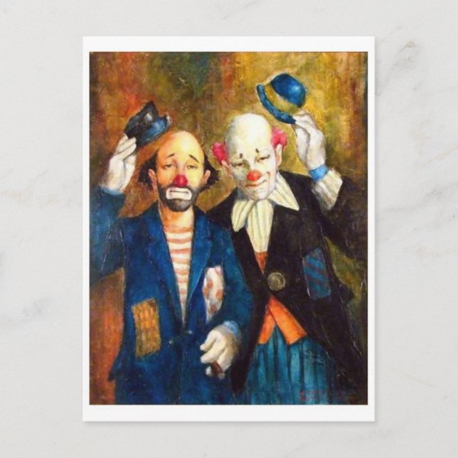 Postkarte für klassische Illustration (Vorderseite)