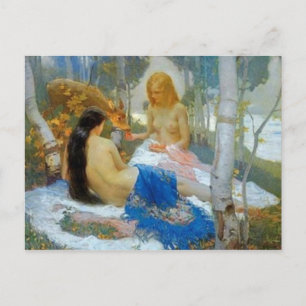 Postkarte für klassische Malerei