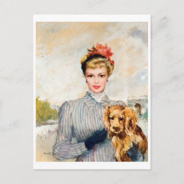 Postkarte für klassische Malerei (Vorderseite)