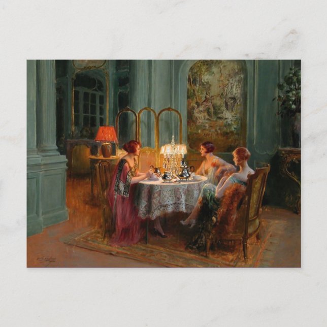 Postkarte für klassische Malerei (Vorderseite)