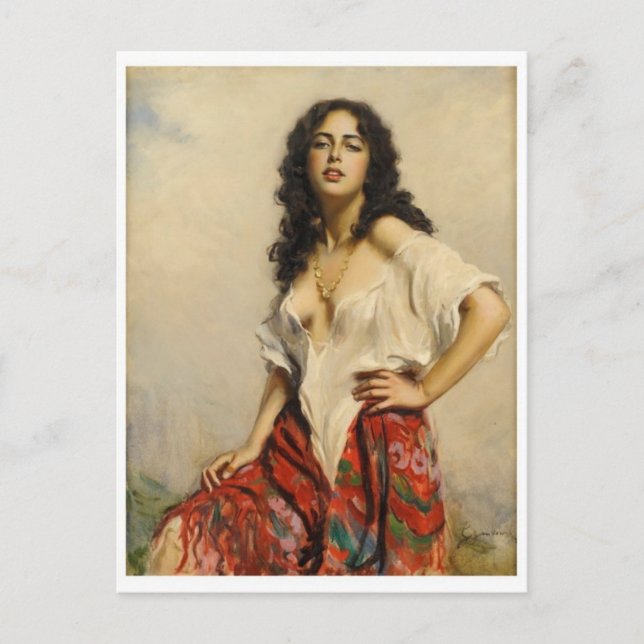 Postkarte für klassische Malerei (Vorderseite)