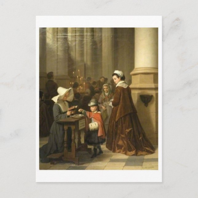 Postkarte für klassische Malerei (Vorderseite)
