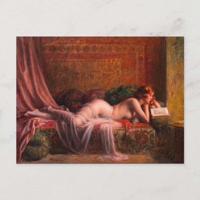 Postkarte für klassische Malerei (Vorderseite)