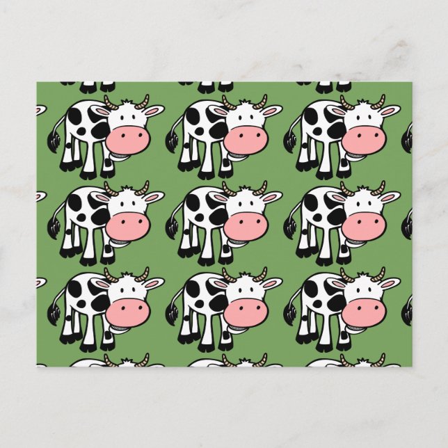 Postkarte für Landkühe (Vorderseite)