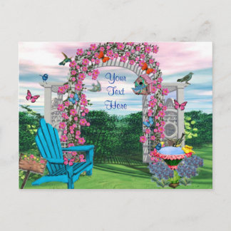 Postkarte für meinen Garten