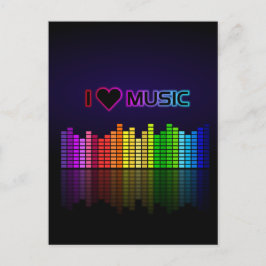 Postkarte für Musikreisen