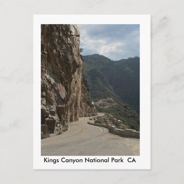 Postkarte für Nationalparks (Vorderseite)