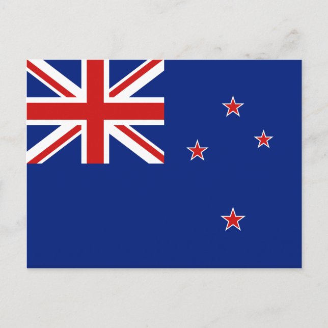 Postkarte für Neuseeland (Vorderseite)