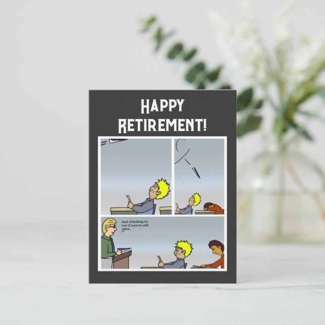 Postkarte für Papierflugzeuge (Stehend Vorderseite)