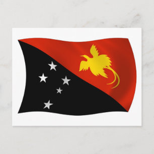 Postkarte für Papua-neue Guinea