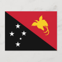 Postkarte für Papua-neue Guinea