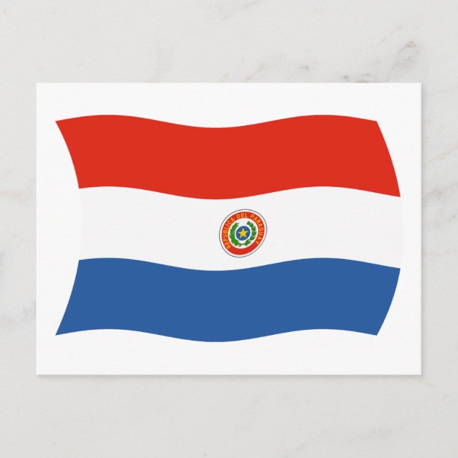 Postkarte für Paraguay (Vorderseite)