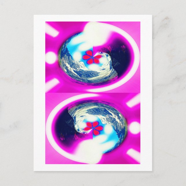 Postkarte für Parallelwelten (Vorderseite)