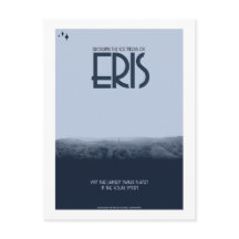 Postkarte für Raumfahrt - Eris