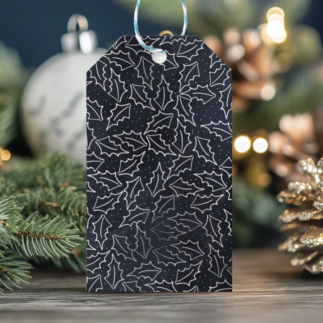 Postkarte für Schiffe und Silver Holiday Geschenkanhänger (Von Creator hochgeladen)