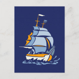 Postkarte für Segelboote, kundenspezifisch