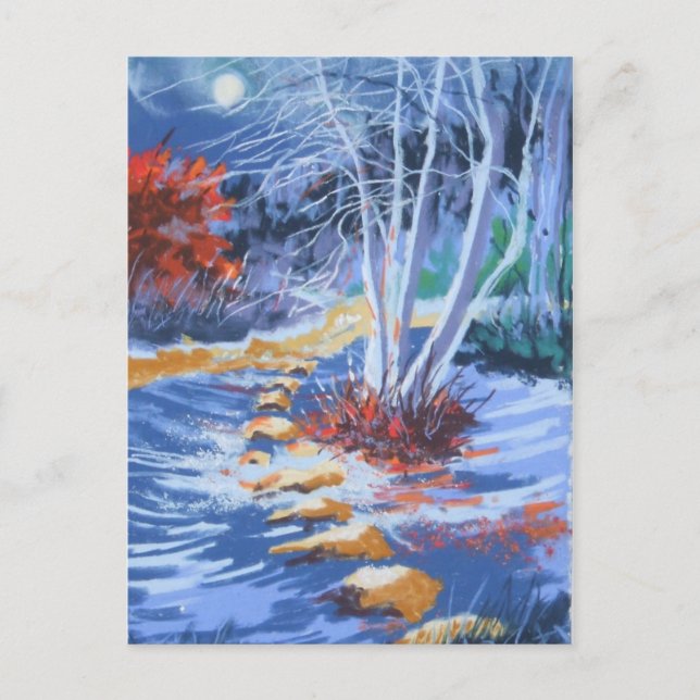 Postkarte für Steppsteine (Vorderseite)