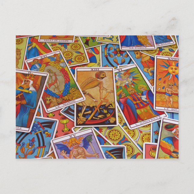 Postkarte für Tarots (Vorderseite)