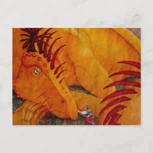 Postkarte für Waldbegegnung