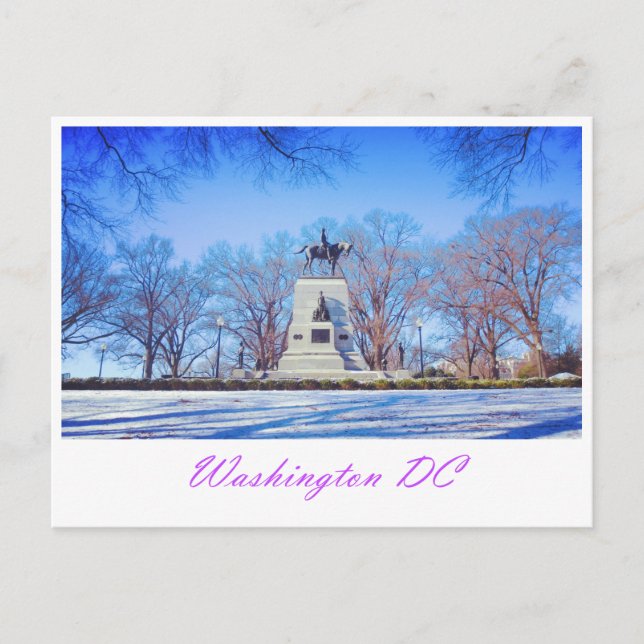 Postkarte für Washington DC (Vorderseite)