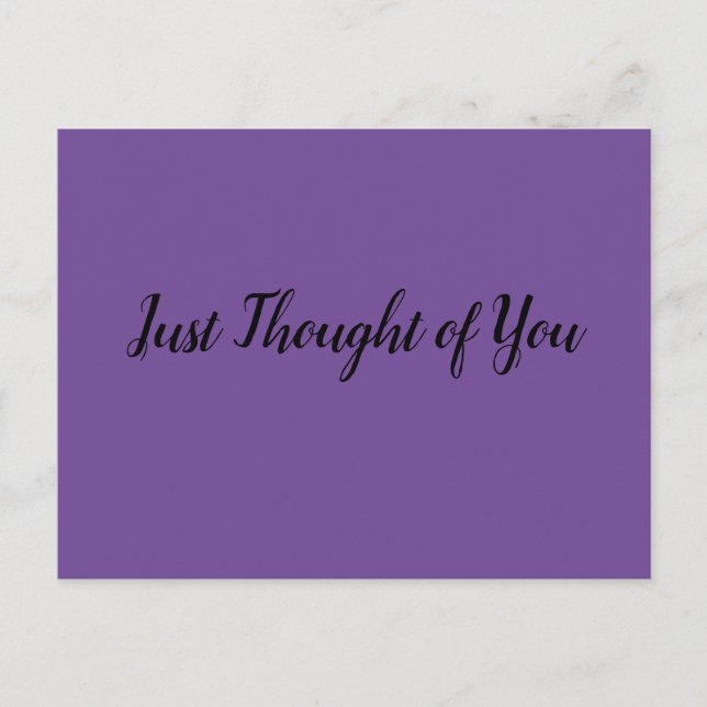 Postkarte - Gedanken: Abendessen Datum? Wann? Wo? (Vorderseite)