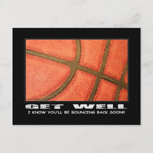 Postkarte "Get Well-BounceBack"