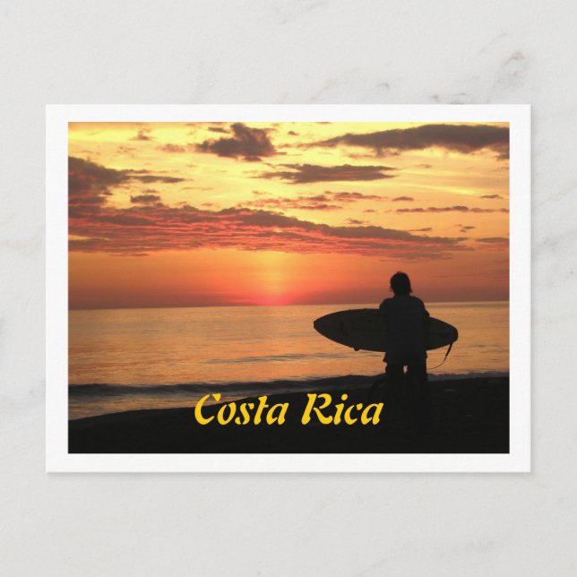 Postkarte Gewartet für Surf (Vorderseite)