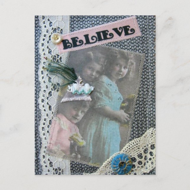 Postkarte "Glauben" (Vorderseite)